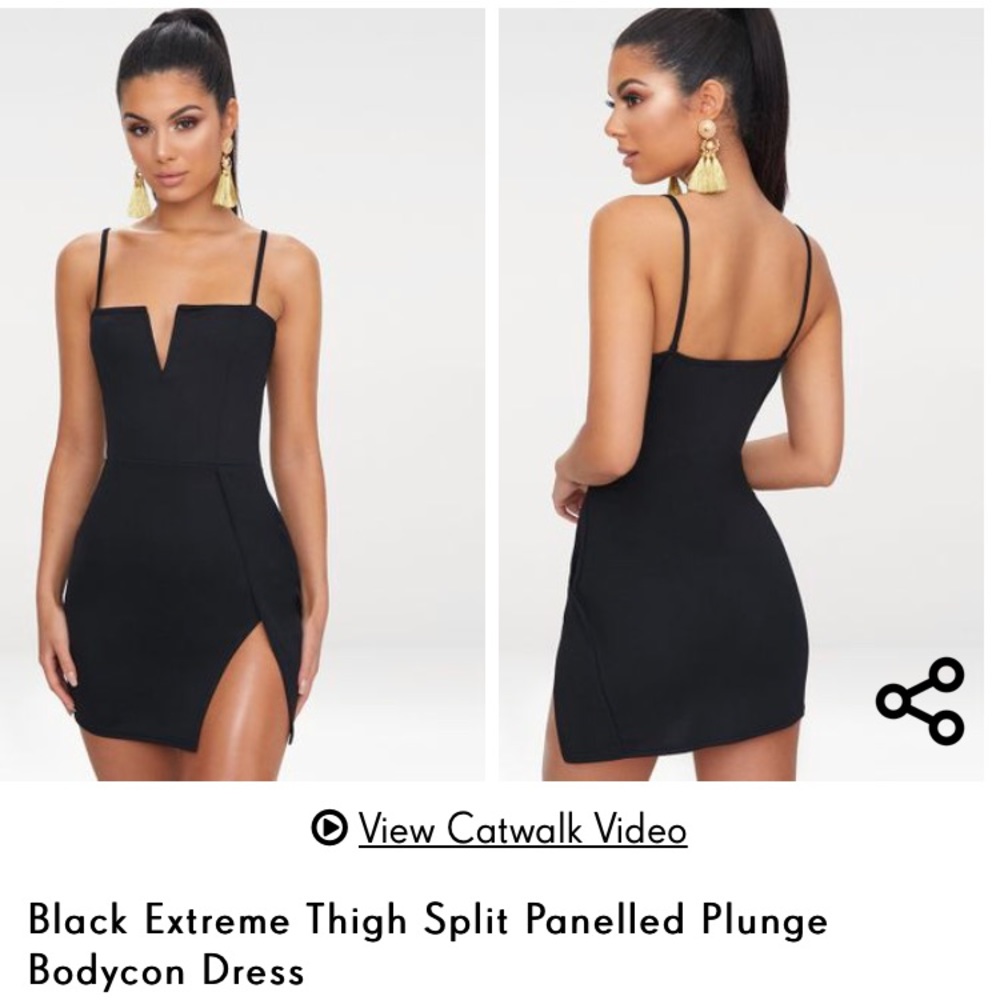 Black Pretty Little Thing Dress